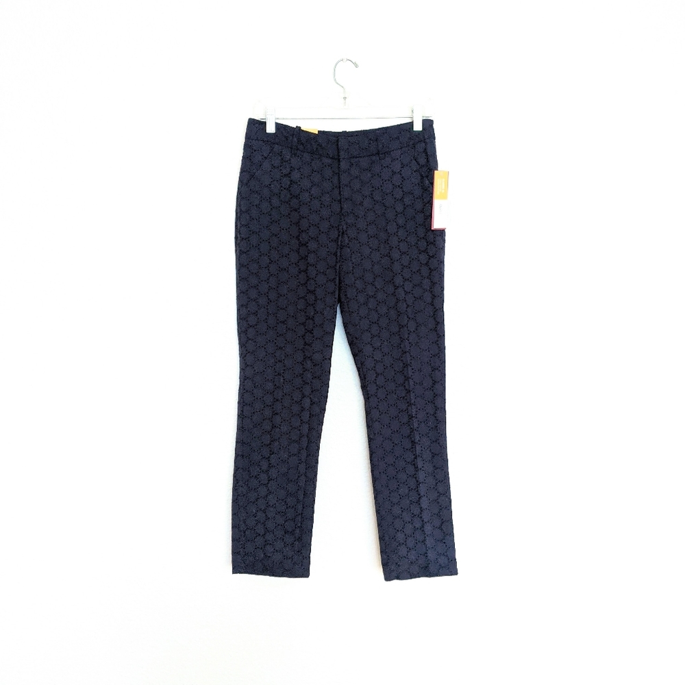 Eyelet Cotton Pants